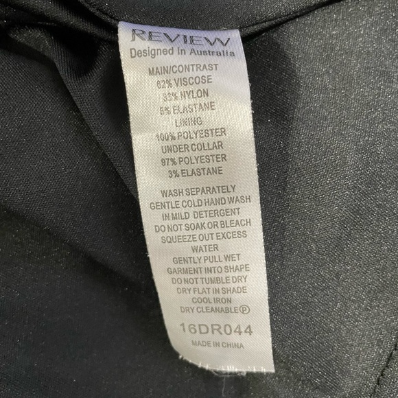 Review Size 6 Black and White Dress - Picture 3 of 4